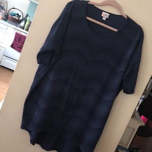 Used M Lularoe Irma Navy